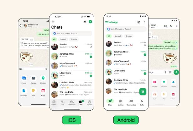 Whatsapp tasarımı sil baştan yenilendi 5